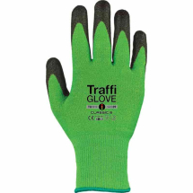 Traffi Glove TG5010 X-Dura Classic PU Cut Level D Safety Glove - Size 9